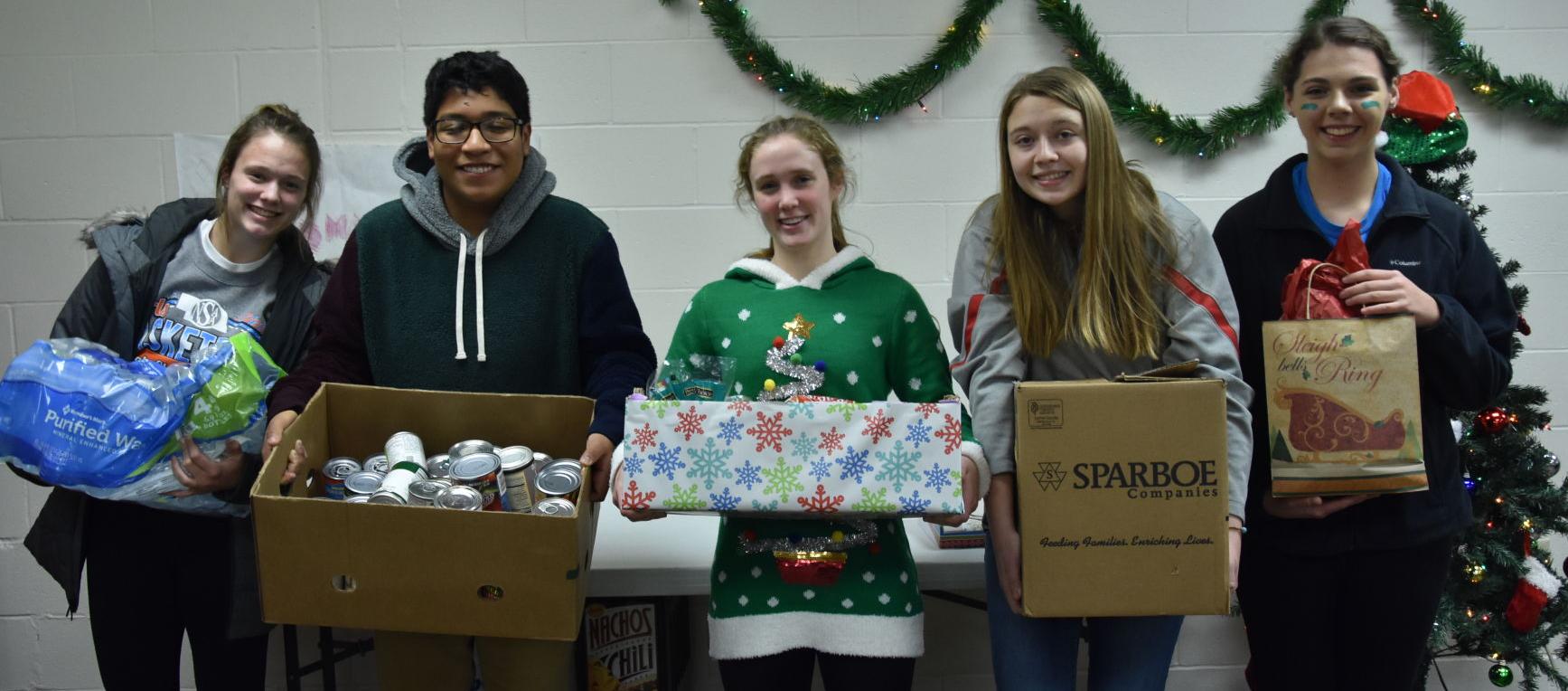 Spirit Week raises awareness, donations for local food pantry...